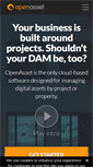 Mobile Screenshot of openasset.com